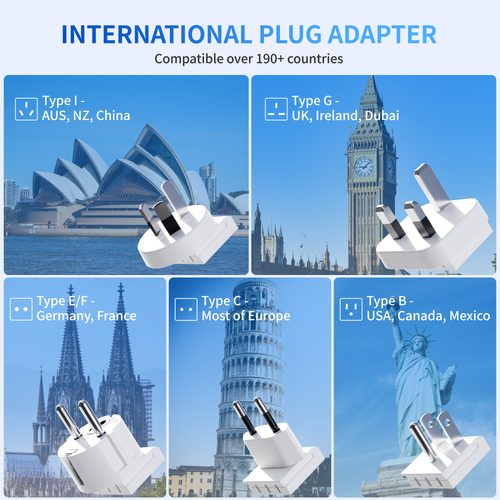 45W GaN Universal Travel Adapter