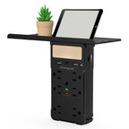 Wall Outlet Extender with Shelf & Night Light