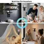 Wall Outlet Extender with Shelf & Night Light